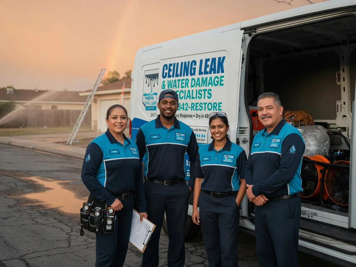 Ceiling Leak Cleanup company in Montezuma, OH